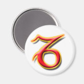 Aimant Capricorne n° 1 magnétique (Recto/Verso)