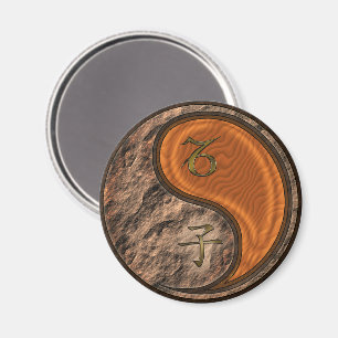 Aimant Capricorne & Rat de bois