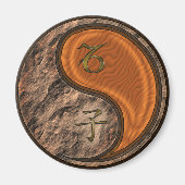 Aimant Capricorne & Rat de bois (Devant)