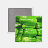 Aimant Capsicum vert frais (Recto/Verso)