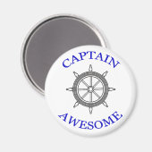 Aimant “Captain Awesome” (Recto/Verso)