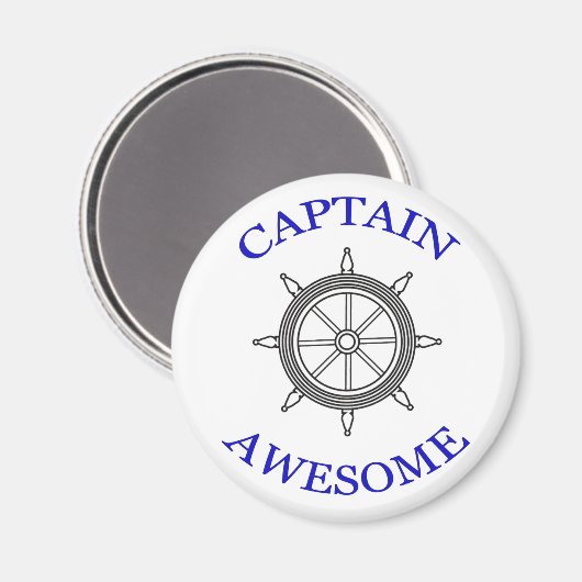 Aimant “Captain Awesome” (Recto/Verso)