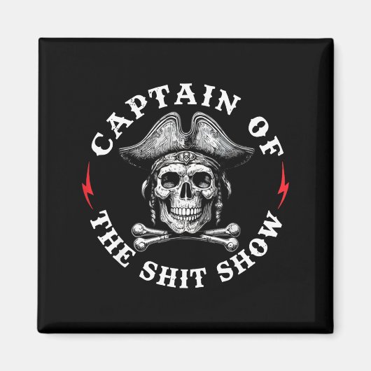 Aimant Captain Of The Show  (Devant)