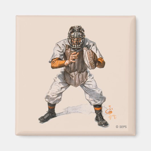 Aimant Capteur de baseball (Devant)