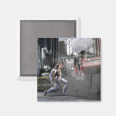 Aimant Capture d'écran : Cyborg vs Nightwing (Recto/Verso)