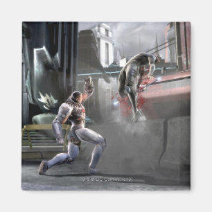 Aimant Capture d'écran : Cyborg vs Nightwing