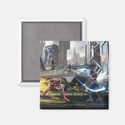 Aimant Capture d'écran : Flash vs Nightwing (Recto/Verso)