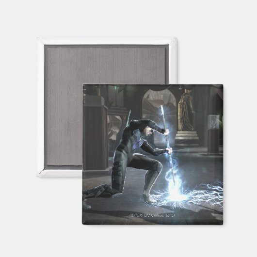 Aimant Capture d'écran : Nightwing vs Flash (Recto/Verso)