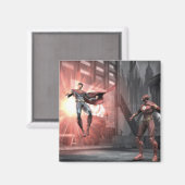 Aimant Capture d'écran : Superman vs Flash (Recto/Verso)