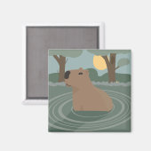 Aimant Capybara (Recto/Verso)