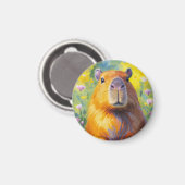 Aimant Capybara aimanté (Recto/Verso)