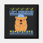 Aimant Capybara Hanukkah Capy Hanukkah Chanukah Jewish Ki (Devant)