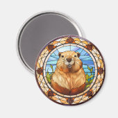 Aimant Capybara Mignon, Amoureux de Capybara (Recto/Verso)