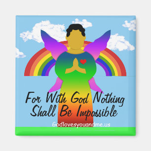 Aimant Car Avec Dieu, Rien Ne Sera Impossible