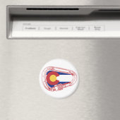 Aimant Carabiner Escalade du Colorado (In Situ (Lave-vaisselle))