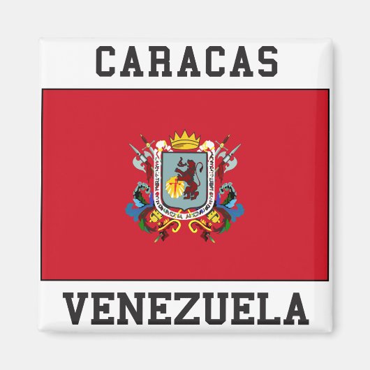Aimant Caracas, Venezuela (Devant)
