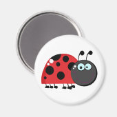 Aimant Caractère de dessin de Ladybug (Recto/Verso)