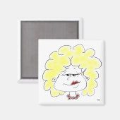 Aimant Caractère face à l'aimant (Recto/Verso)