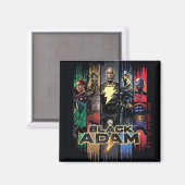 Aimant Caractères Adam Noir En Grandes Tailles Graphique (Recto/Verso)