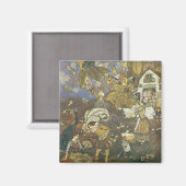 Aimant Caractères vintage Classic Storybook, Edmund Dulac (Recto/Verso)