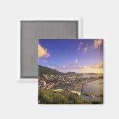Aimant Caraïbes, Antilles françaises, St. Martin. (Recto/Verso)