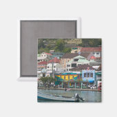 Aimant Caraïbes, GRENADE, St. George's, St. George's (Recto/Verso)