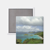 Aimant Caraïbes, Îles Vierges américaines, St. John, Tron (Recto/Verso)