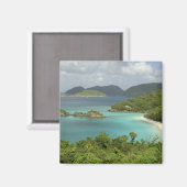 Aimant Caraïbes, Îles Vierges américaines, St. John, Trun (Recto/Verso)