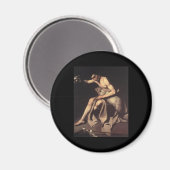 Aimant Caravaggio St Jean Le Baptiste (Recto/Verso)