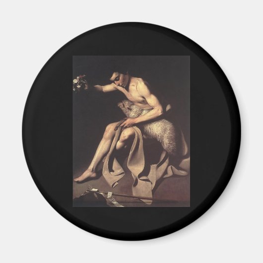 Aimant Caravaggio St Jean Le Baptiste (Devant)