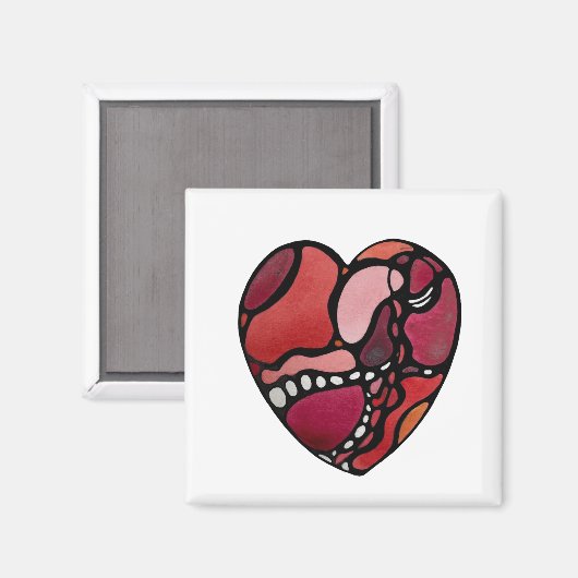 Aimant cardiaque (Recto/Verso)