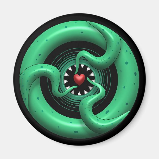 Aimant cardiaque Cthulhu (Devant)