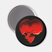 Aimant cardiaque (rond) (Recto/Verso)