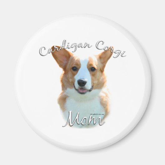 Aimant Cardigan Welsh Corgi Maman 2 (Devant)