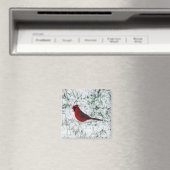 Aimant Cardinal de la Saint-Valentin (In Situ (Lave-vaisselle))
