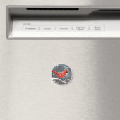 Aimant Cardinal d'hiver (In Situ (Lave-vaisselle))
