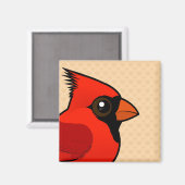 Aimant Cardinal nordique Birdorable (Recto/Verso)