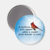 Aimant Cardinal, Visiteur du Ciel (Recto/Verso)