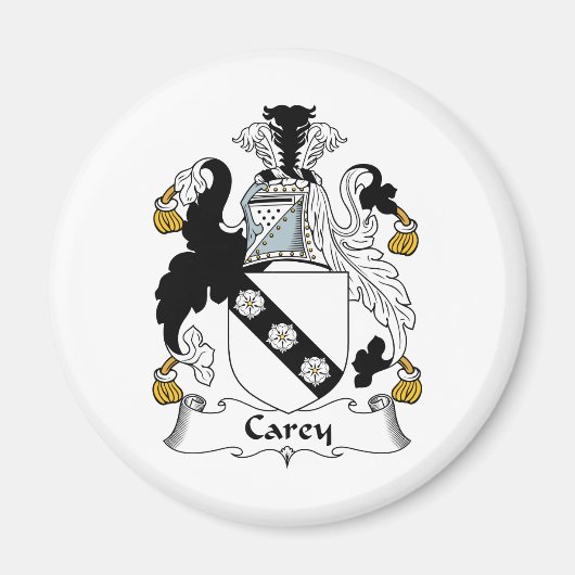 Aimant Carey Family Crest (Devant)