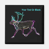 Aimant Caribou électrique (Devant)