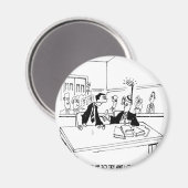 Aimant Caricature de l'avocat 5299 (Recto/Verso)