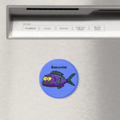 Aimant Caricature de poisson de Piranha (In Situ (Lave-vaisselle))