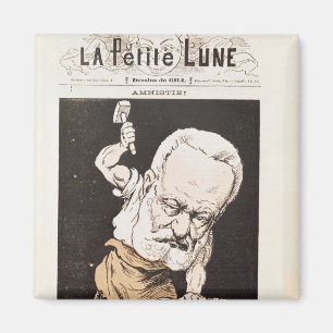 Aimant Caricature de Victor Hugo