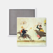 Aimant Caricature des "Cent Jours" (Recto/Verso)