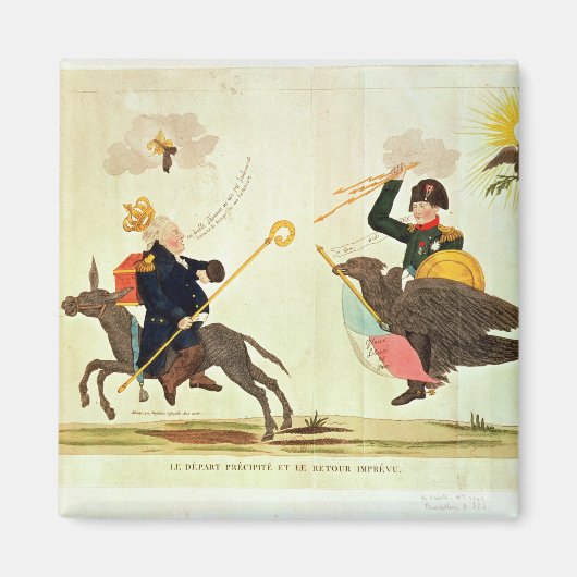 Aimant Caricature des "Cent Jours" (Devant)