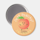 Aimant Caricature estivale de pêche très agréable (Recto/Verso)