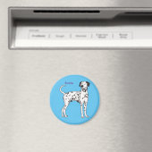 Aimant Caricature pour chien dalmate (In Situ (Lave-vaisselle))