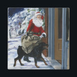 Aimant Carl Helping Santa Claus de<Carl's Christmas>b<br><div class="desc">ImageID : AAJX001060 / Jour Alexandra / CORBIS / Carl Helping Santa Claus de<_carl27_s christmas="">par Jour Alexandra /</_carl27_s></div>