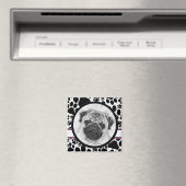 Aimant Carlin Dog Art par Glenda Harlan (In Situ (Lave-vaisselle))