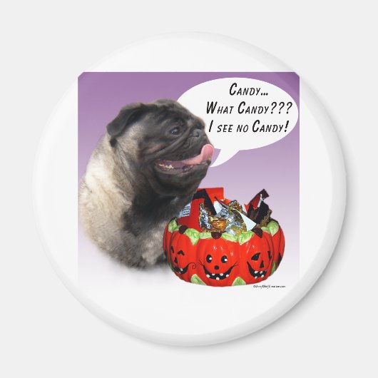Aimant Carlin (fawn) Halloween Candy (Devant)